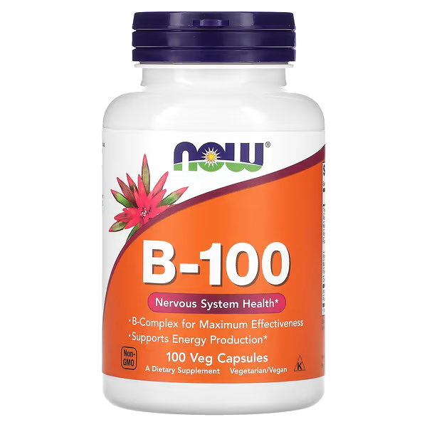 Now Foods B-100 100 Veg Capsules
