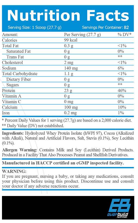 Everbuild Ultra Hydrolyzed Iso Build