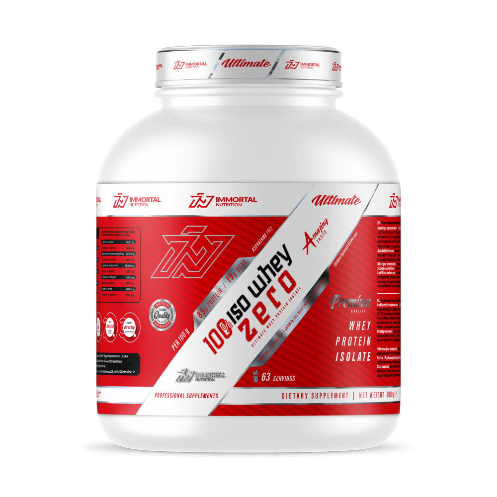 Immortal 100% Iso Whey Zero 2000g