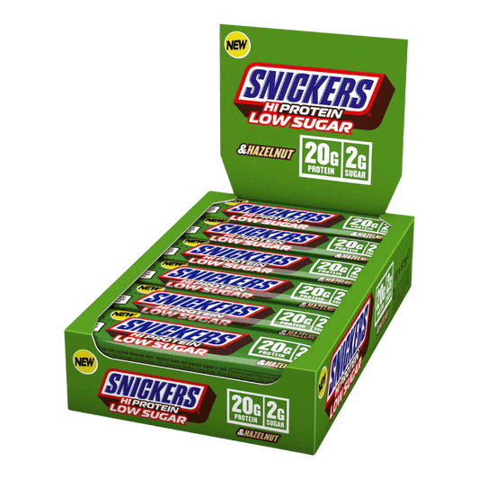 Snickers Hazelnut Low Sugar High Protein Bar 12x57g