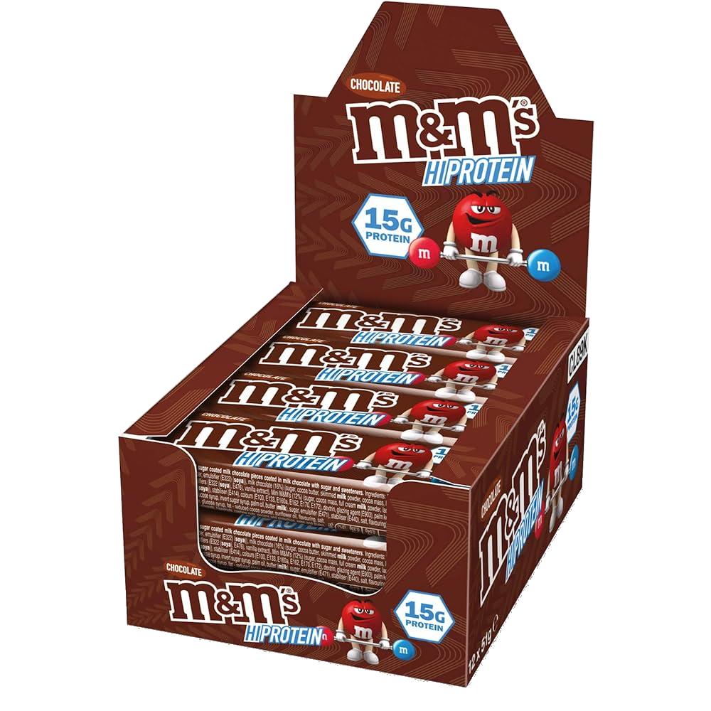 Mars M&M’s Protein Bar – Chocolate 12x51g