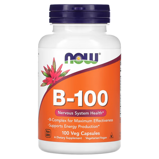 Now Foods B-100 100 Veg Capsules