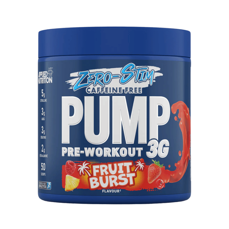 Applied Pump 3G Zero Pre Workout 375g (Stim-Free)