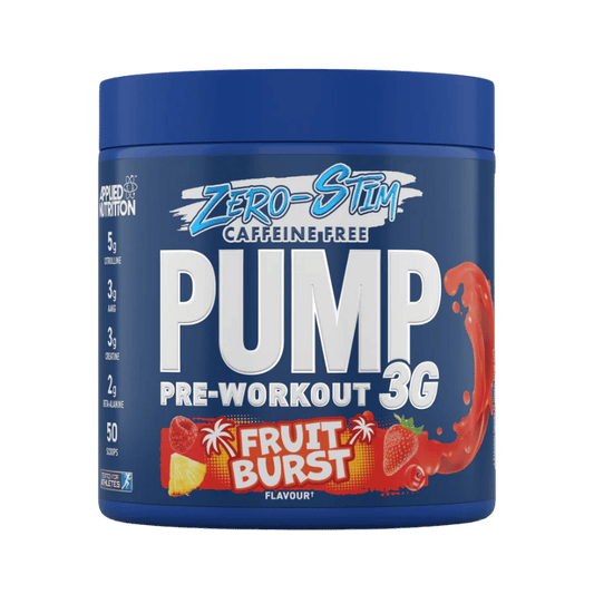 Applied Pump 3G Zero Pre Workout 375g (Stim-Free)