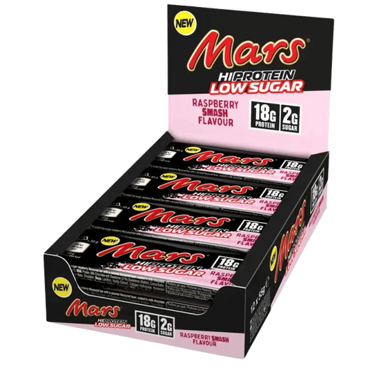 Mars Low Sugar High Protein Bar Raspberry 12x55g