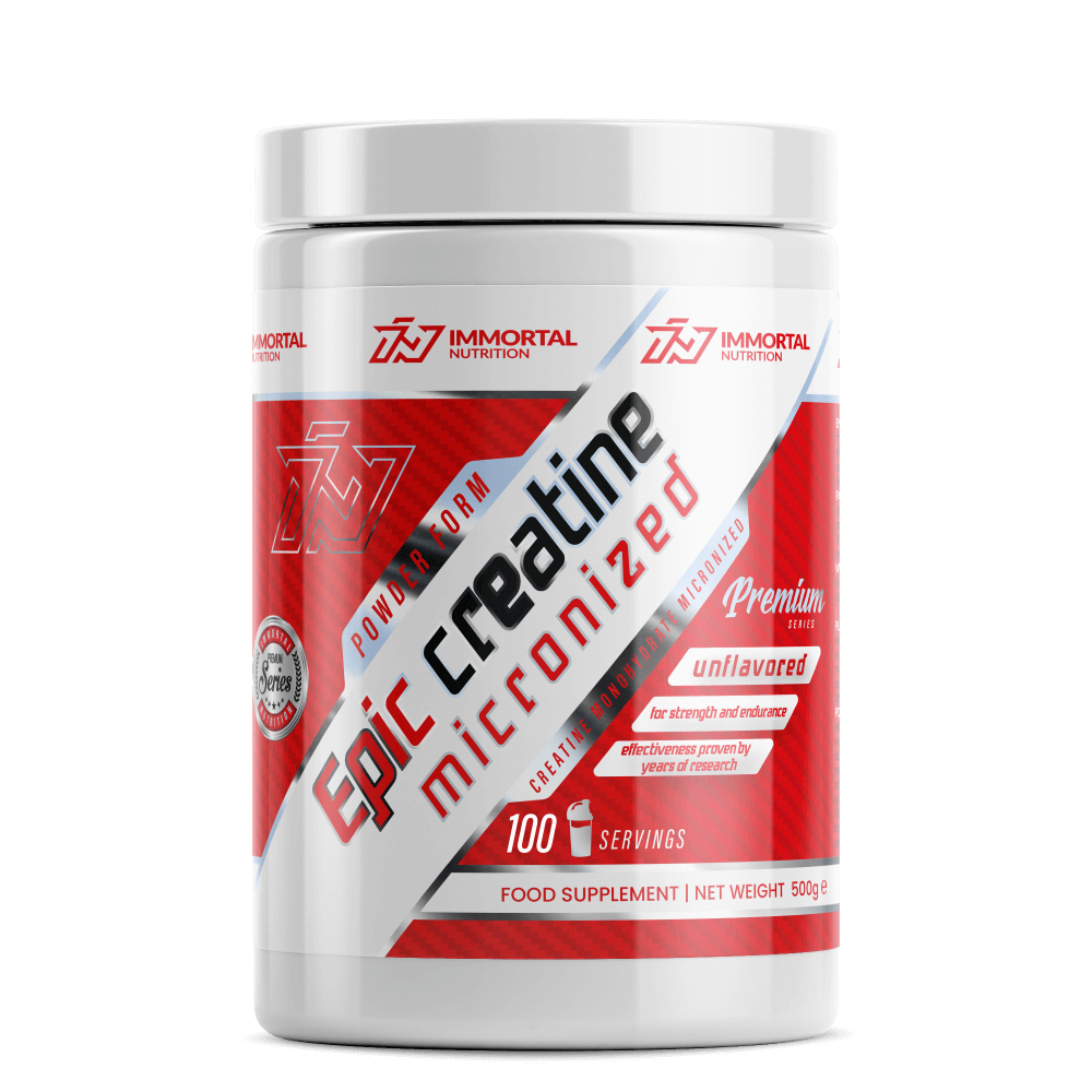 Immortal Creatine Monohydrate Micronized 500g